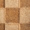 Hello Honey® Natural Checkerboard Print Engraved Coir Doormat